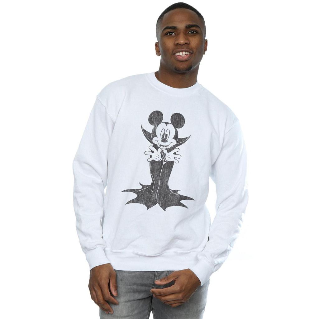 Disney Herren Mickey Maus Dracula Sweatshirt