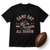 Game Day All Season™ | Vintage Football Fan Graphic T-Shirt