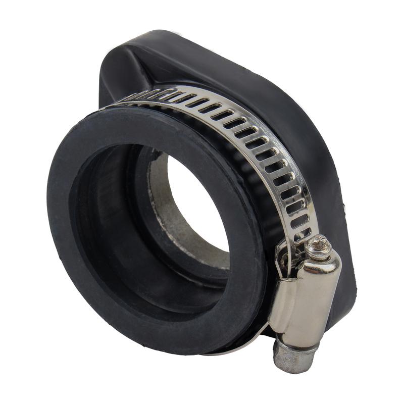 Motorcycle Carburetor Adapter Inlet Carb Intake Mainfold Boot Rubber Pipe For MIKUNI VM24 OKO KOSO KEIHIN PE28mm Pit Dirt Bike