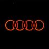 2025 Heiß 18*5,8CM 5D Logo LED Kofferraumlogo-Lampe für Auto ist geeignet für Q5 A3A45A 7A8S3 S4 S5 S6 S7 Q3 Q7TT Dekoration. Leuchtendes Heck