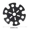 Walk Stick Cane Snowflake Basket Mud Sand Rubber Outdoor Camp Hiking Protector Cap Tip Trekking Poles Mud Block Enduring