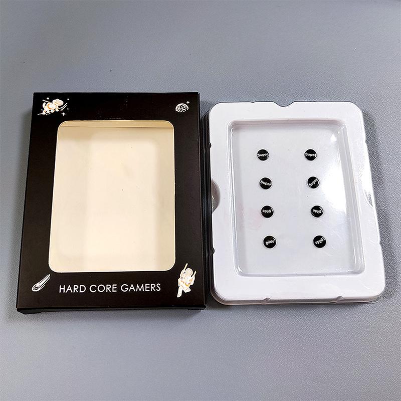 1 Pack Glas Maus Skates DIY Universelle Punkte Maus Füße Pads Aufkleber Für Gaming Maus Anti-Rutsch Pad