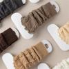New Pleated Leg Warmers Stacked Dual Purpose Knitted Calf Sleeves Lace Leg Bandage Socks Cover Women