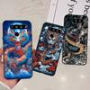 Für LG G8X ThinQ Hülle LG V50 ThinQ V50s ThinQ V50 Dual Screen Flüssigsilikon Bumper Coque Fundas Marmor Weltraummann Drache Capa