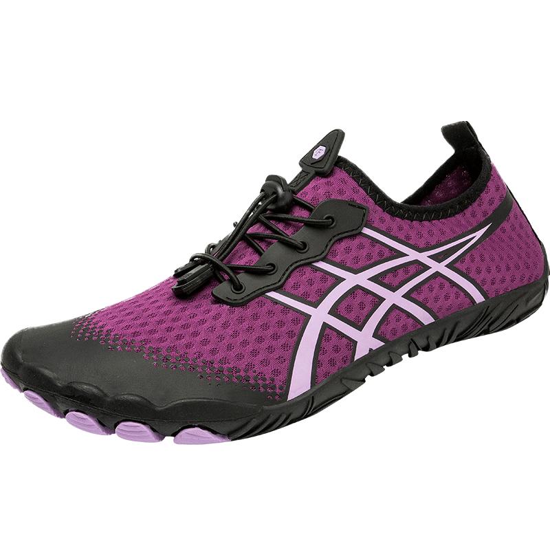 

Быстросохнущая обувь для водных видов спорта для мужчин, дышащая обувь для водных видов спорта, женская обувь для плавания и серфинга, походная обувь для водных видов спорта, женская обувь для водного спорта босиком EU:42 аметист