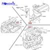 Fits Nissan Hardbody Pickup D21 DX Pathfinder 1986-1990 Positive Crankcase Ventilation Control PCV Valve 11810-12G00 1181086G00