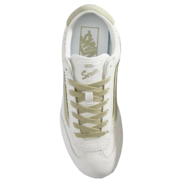 Vans Super Lowpro Pelle Gomma Color Block Allacciatura Piatte Retro Flessibili Assorbimento degli Urti Traspiranti Supporto Scarpe da Skate Basse VN000D83JVY