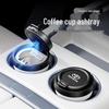 Stainless Steel Car Ashtray & Coffee Cup Holder for Toyota Corolla, Camry, RAV4