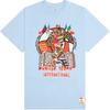X Maison Château Rouge Ribbed Crew Neck Short Sleeve T-Shirt Men T-Shirts DO4090-447