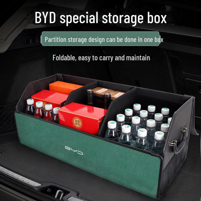 Compatible with BYD E2 Frigate 07, Seal E3 Destroyer 05, Seagull Car Trunk Storage Box