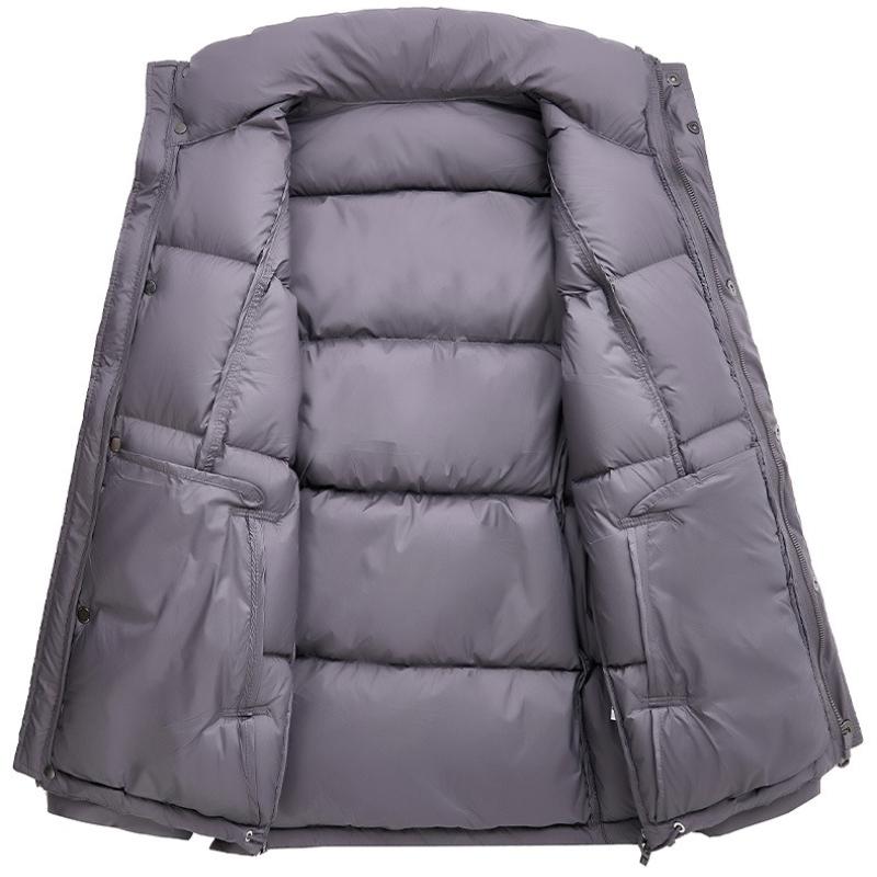 Winter  Men Warm Short Duck Down Jackets Travel Parker Coat Streetwear Puffer Jacket Men's Clothing