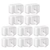 10Pack Desktop Wire Organizer with Lever Switch for Space Saving Cable Management and Easy Setup on Flat Surfaces