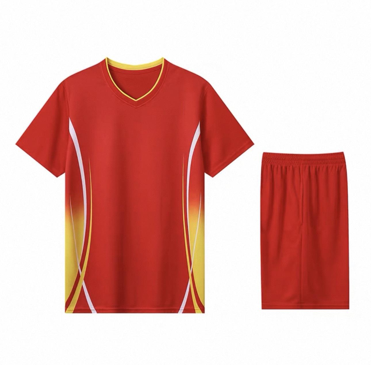 Kids Summer Quick Dry Sports Set Short Sleeve Tee and Shorts for Boys Girls Training 110