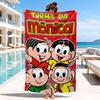 Monica's Adventures In Colorful Land Beach Towel, Super Soft Microfiber, Perfect Gift for Her/Him, Birthday, for Pool, Beach, Travel, Beach Party