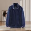 Furry Cotton Padded Jacket for Women Autumn Winter Warm Coat Korean Style Thick Outerwear