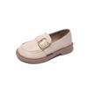 Girls' British Style Leather Shoes Children's Fashion Single Shoes Student Soft Leather Loafers