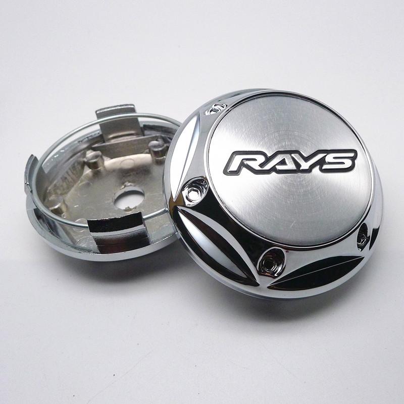 4pcs 68mm 62mm For Rays Wheel Hub Center Cap Car Rims Replace Dust-proof Cover Auto Styling Accessories