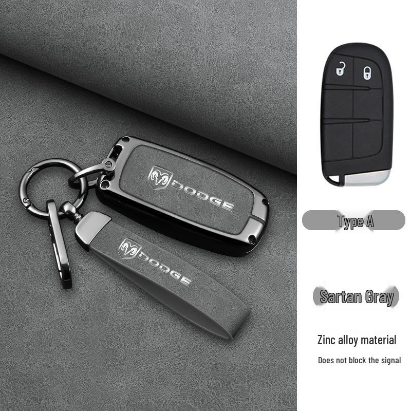 Dodge Journey Key Case for 2013-2016 Models - Metal Car Buckle Included