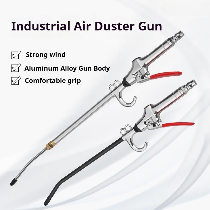 Pneumatic Air Dust Blow Gun High Pressure Removal Tools Portable Extended Retractable Dust Blow Gun Multi-purpose Cleaning Tools