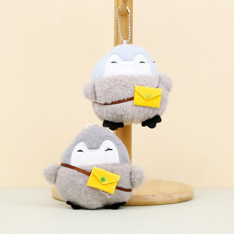 Adorable Cartoon Penguin Plush Keychain Soft Toy Cute Mini Penguin Doll For Bags