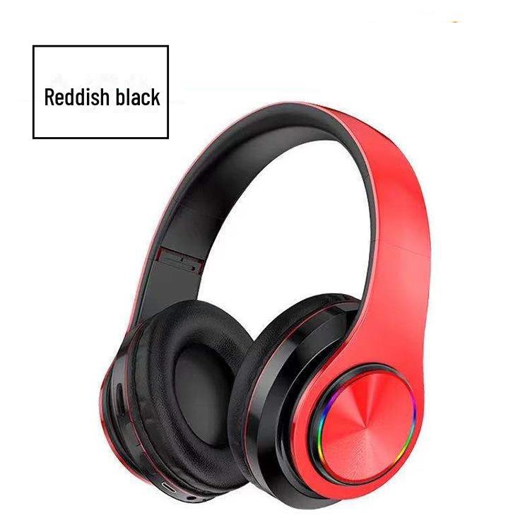 B39 Luminous Bluetooth Headset: Head-Mounted, Wireless, Foldable, Colorful Breathing Light, Heavy Bass Audio