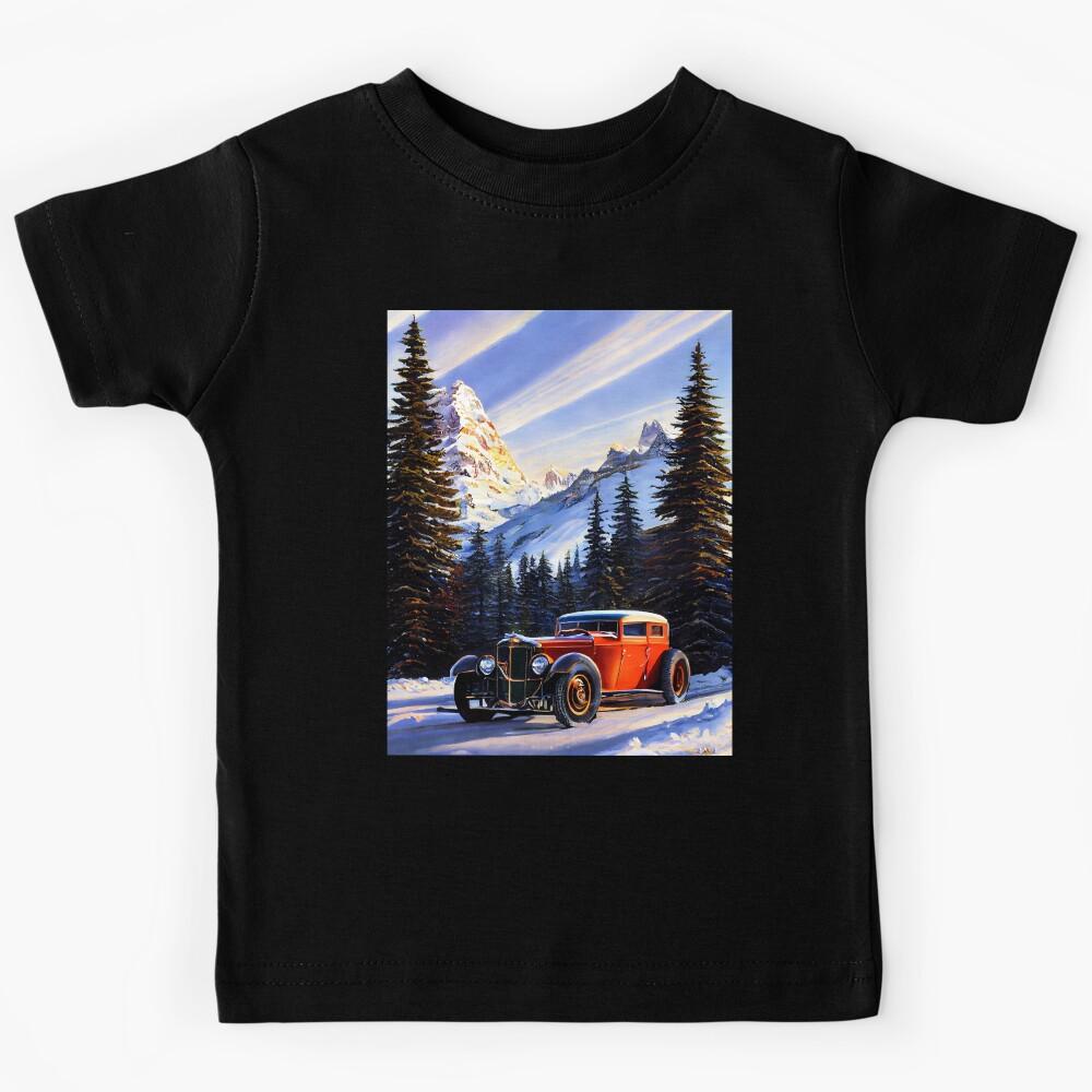 Winter Hot Rod, a perfect gift for all American Hot Rod fans #3 Kids T-Shirt 150