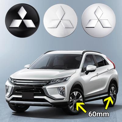 4pcs 60mm Wheel Center Cap Logo Hub Cover Badge Emblem For Asx Lancer Pajero 4 Outlander 3 Xl L200 EX10 Colt Pajero