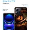 The L-Lord of the R-Rings Phone Case For Redmi Note 14 15 Pro 5G 13 12 Pro Plus 11 11T 11E 11S 10 Pro 10S 9 9S Cover Cell Clear
