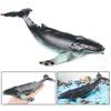 1/6Pcs Simulation Sea Animal Figurine Miniature Shark Whale Dolphin Sculpture Educational Toy Ocean Creature Model Decoration Ornament