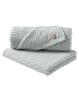 Moffin Mini Banho Imabari Conjunto de Médio 40 x Feito em Padrão Gelo [aso] Toalhas, Toalhas, 2, Grossas, 100cm, 100% Algodão, Japão, Cinza, cy-mf319-mb2-b-ig