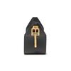 Bally Solid Color Zipper Closure Leather Pillow Bag Crossbody Shoulder Bag Women Bags Black 6303098