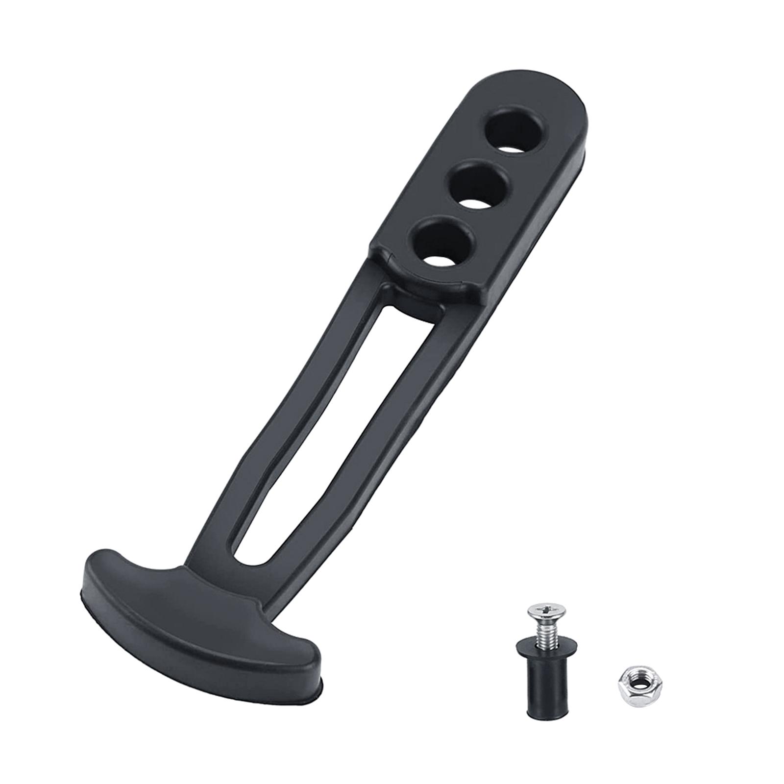 

Boat Boarding Rubber Telescoping Ladder Strap Marine Grade Secure Retaining Latches Band with 4 Adjustable Mounting Hole