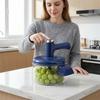 Automatic Electric Garlic Peeler One-Touch Egg Beater Multifunctional Fruit Peeler Machine  Peach