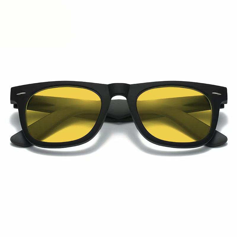 Large Frame Anti-glare Protection Night Vision Myopia Glasses Special for Driving Comfortable Eyeglasses Gentleman 0 To -4.0
