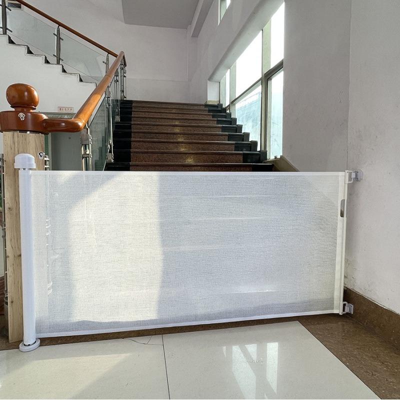 Pet Retractable Safety Gate Stair protection Gate Can Be Punched