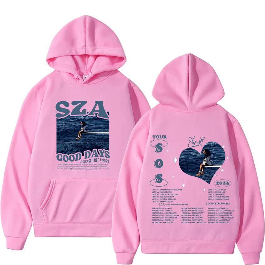 SZA SOS Good Days Hoodie 2025 Concert Tour Women Unisex Hoodies 