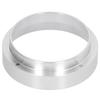 Kaffee Dosierring Ersatz mit Magnetischem Anti-Flugpulverdeckel Dosiertrichter Kaffeemaschinenteile(Silber 58MM )