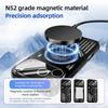 For iPhone 17 Pro Magnetic Case Aluminium Alloy+PC+TPU Hollow Heat Dissipation Phone Cover
