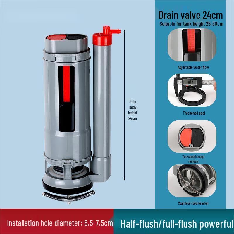 MDNG Toilet Water Tank Flush and Fill Valve Kit