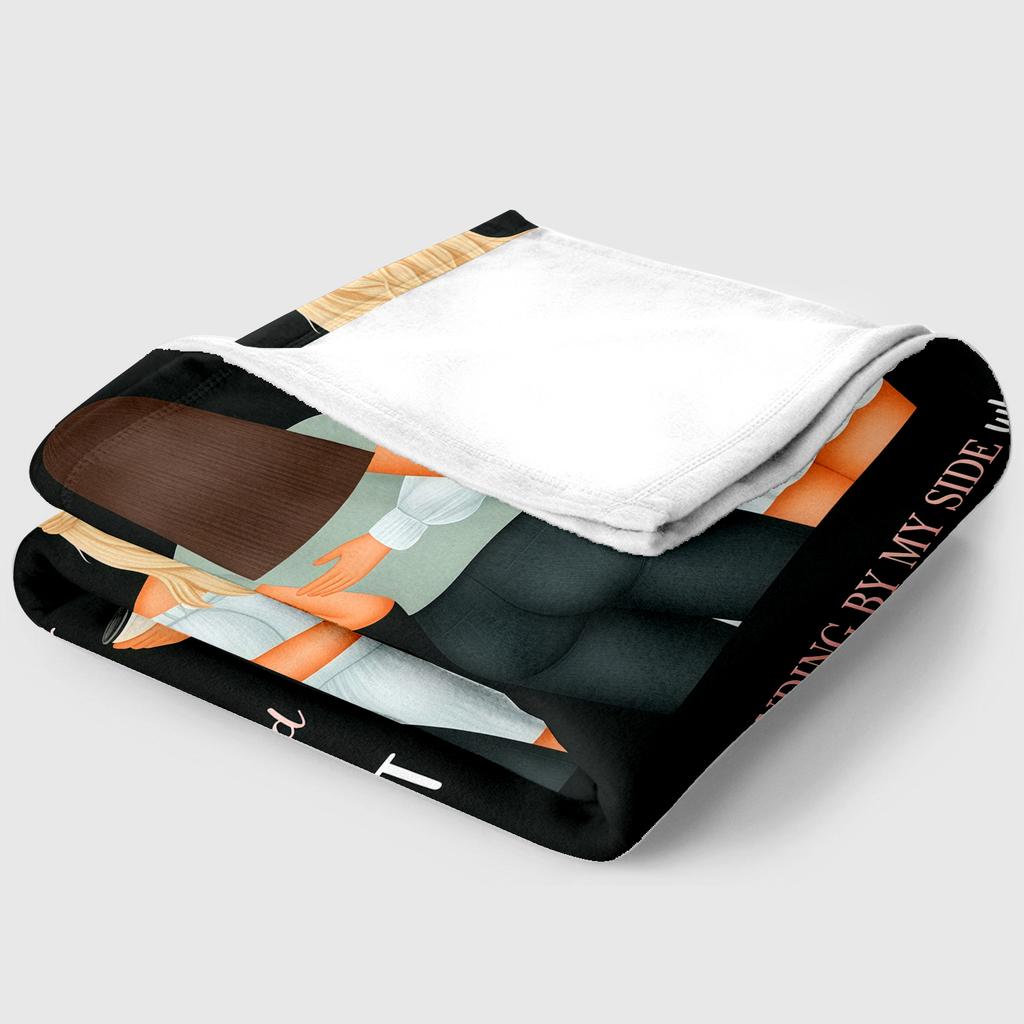 Best Friend Print thin Flannel Blanket for Bedrooms,Living Rooms,Sofas Blankets,Lunch Breaks,blankets fluffy blanket