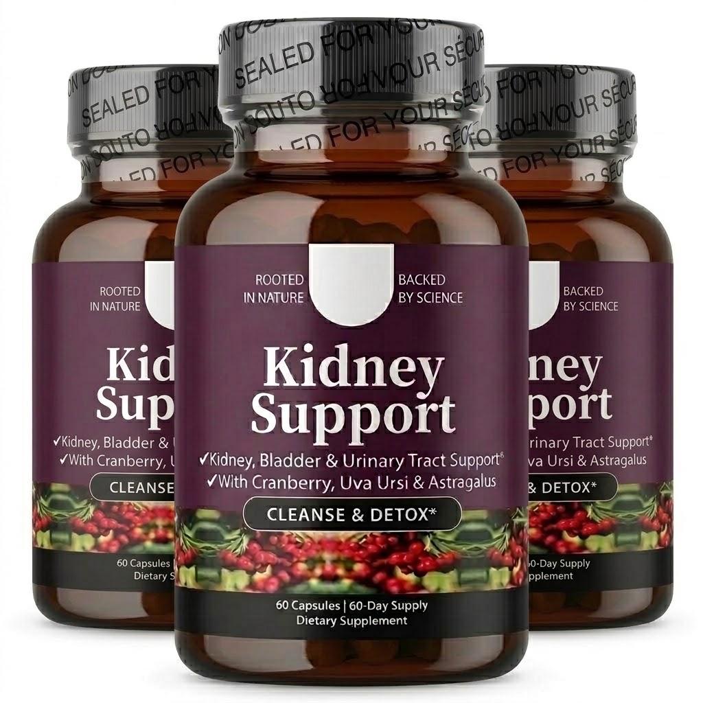 Kidney & Urinary Tract Care – Advanced Cleanse & Detox Formula – 60 Capsules (2-Month Supply)
