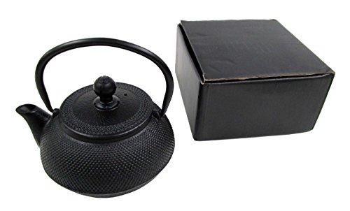 Captain Stag Ikuraku Cast Iron Teapot, 650ml (with Tea Strainer), UW-2002