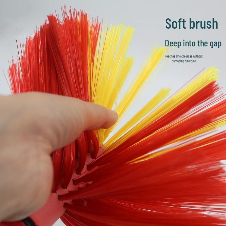 Ceiling Spiderweb and Dust Cleaning Brush - Static Duster for Household Roof Cleaning