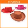 Barn cowboyhatt med snöre och tyg, kostymtillbehör för fest och present