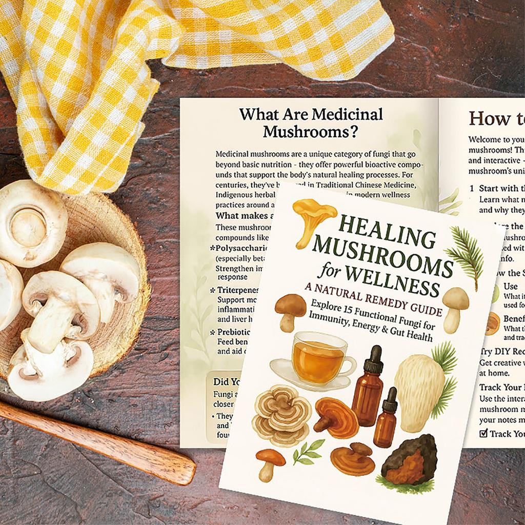 Guide To 15 Fungal Therapies – Fungi Learning & Wellness Notebook