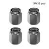 juchq4 4pcs Anti Theft Car Tire Valve Caps Universal Auto Wheel Stem Covers For Volvo XC90 V90 V60 V40 S80 S60 S90 C40 XC60 XC40 V70