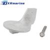 822777Q1 Trim Tab Anode with Bolt for Mercury Marine 40 50 65 70 90 100 115 125 135 140 150 HP Outboard 46399A1 31640Q4