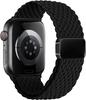 Apple Watch Braided Nylon Magnetic Black Sport Strap