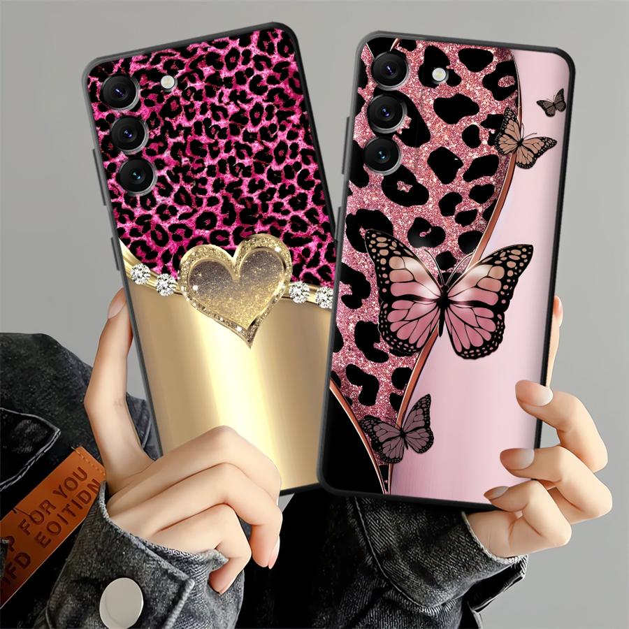 Creative Leopard Print Art Phone Cover Case for Samsung Galaxy A25 A16 A06 A73 A51 A05 A52 A36 A23 A53 A17 A57 A15 A37 A55 A41