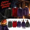 Halloween Decorations Scary Pumpkin Fabric Plush Hanging Ornament for Party Gift
